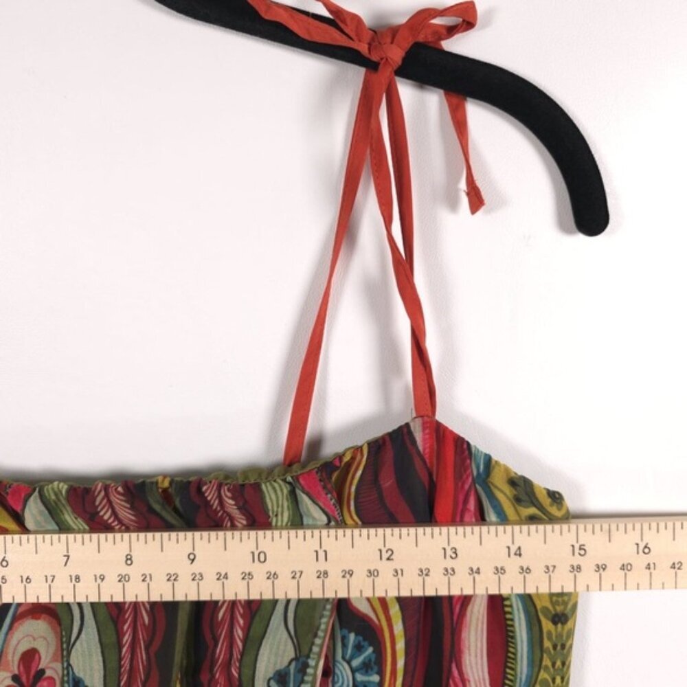 Desigual Floral Aztec Print Sleeveless Straps Wide Leg Jumpsuit 51P26D7 Size 32‎ - Picture 9 of 16